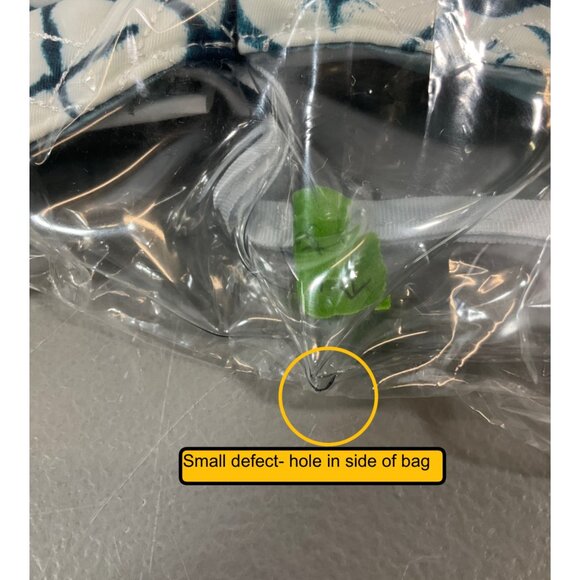 Lug Peekaboo Tote Bag - Diamond White Clear, Durable Unisex Plastic, CPSC Compli - Picture 7 of 9